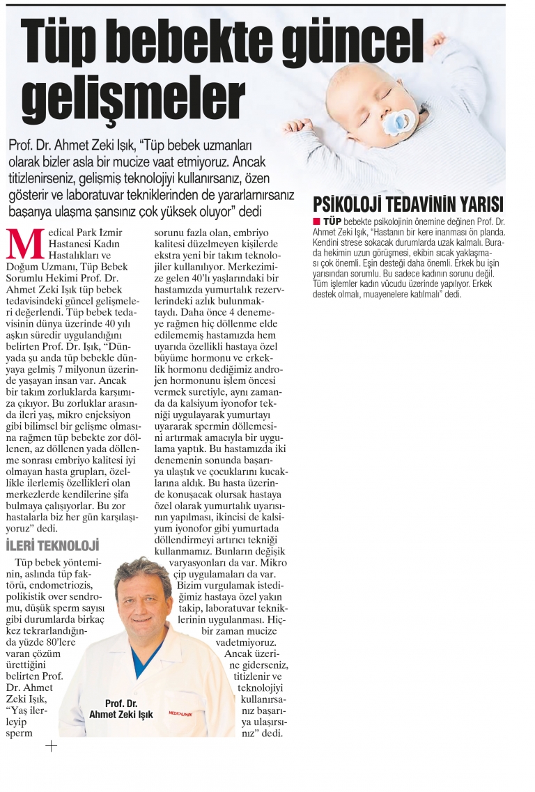 Prof. Dr. Ahmet Zeki Işık basında — 10